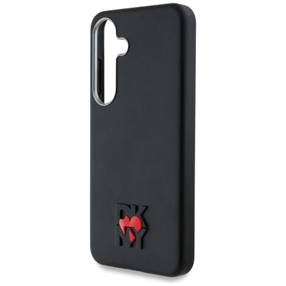 DKNY Leather Heart of NY Case for Samsung Galaxy S25 - Black_5