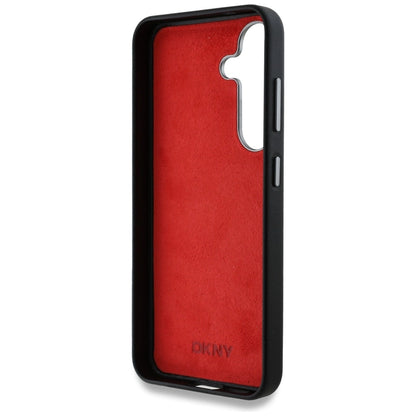 DKNY Leather Heart of NY Case for Samsung Galaxy S25 - Black_6