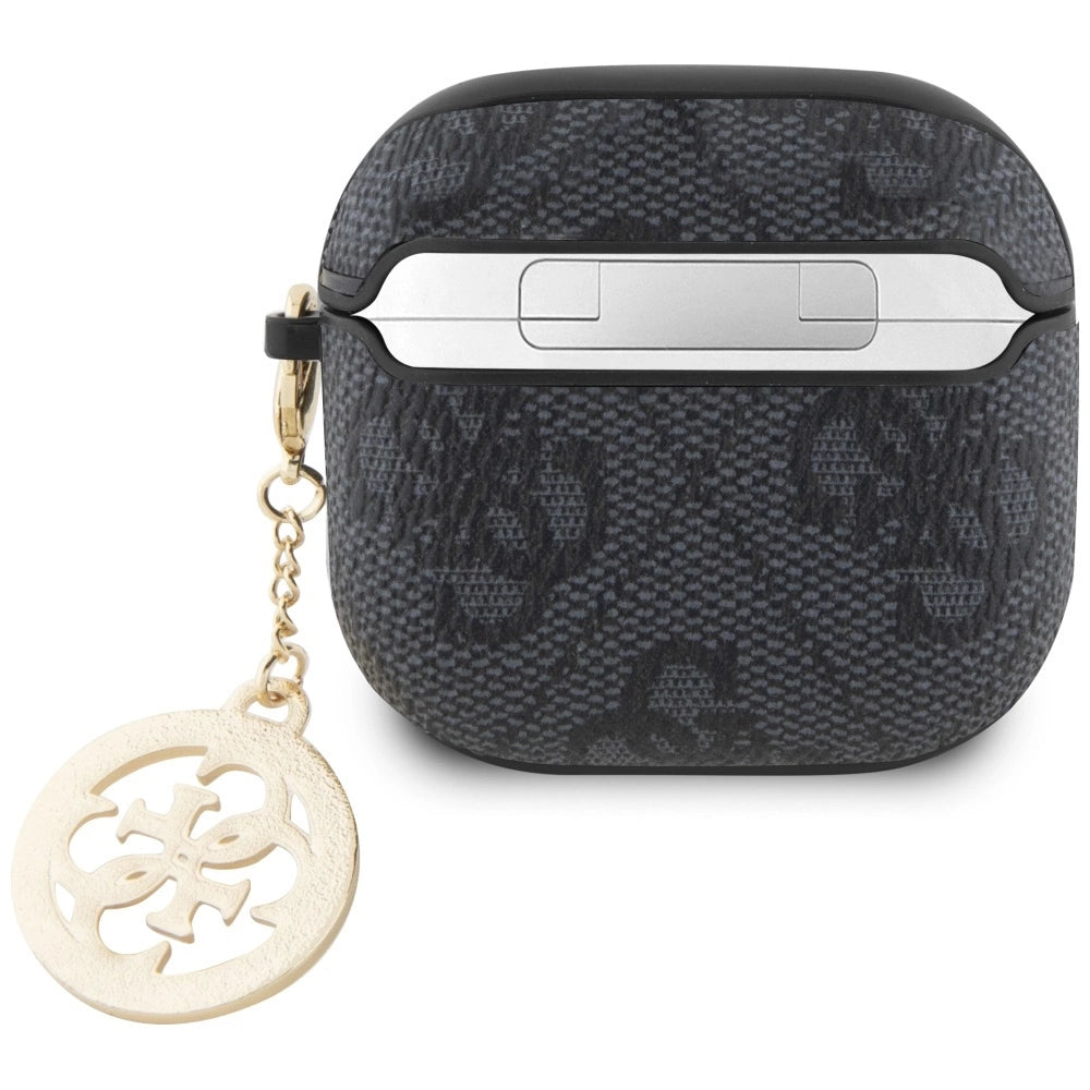 Guess 4G Strass Charm Case for AirPods 4 - Black_1
