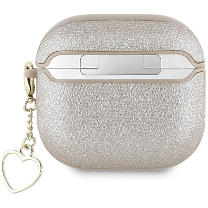 Guess Metallic Script Charm Case for AirPods 4 - Gold_1