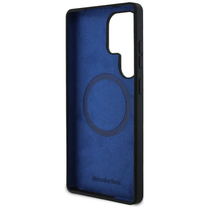 Mercedes Silicone Contrasted Curves MagSafe Case for Samsung Galaxy S25 Ultra - Black_6