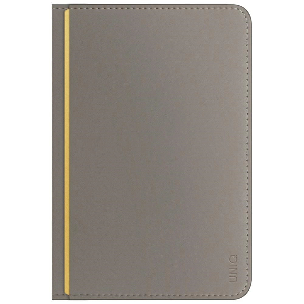 Uniq Belmont RFID Blocking Passport Case - Grey/Yellow_4