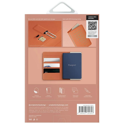Uniq Belmont RFID Blocking Passport Case - Ivory_6