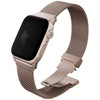 Uniq Dante Pro Apple Watch Strap 44/45/46/49mm Stainless Steel - Pink_0