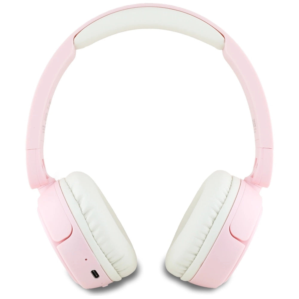 Hello Kitty Face Logo Bluetooth On-Ear Headphones - Pink_2
