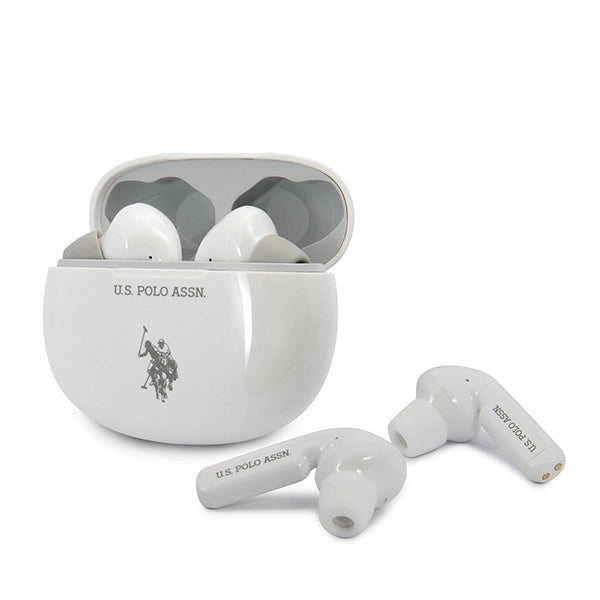 US Polo USTWS1WH TWS Bluetooth Headphones - White_1