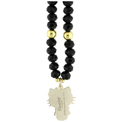 Hello Kitty Pearls and Beads Kitty Charm Phone Charm - Black_2
