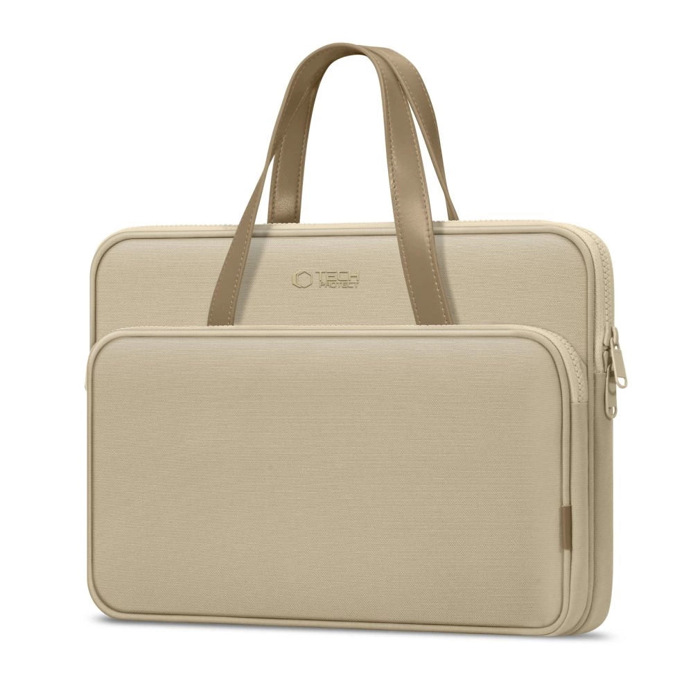 Tech-Protect Carrying Bag for 15-16" Laptop - Beige_1