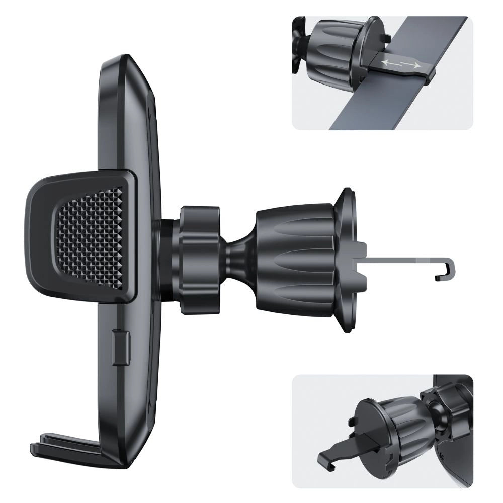 Tech-Protect V8 Car Holder for CD Slot or Air Vent Mount - Black_6