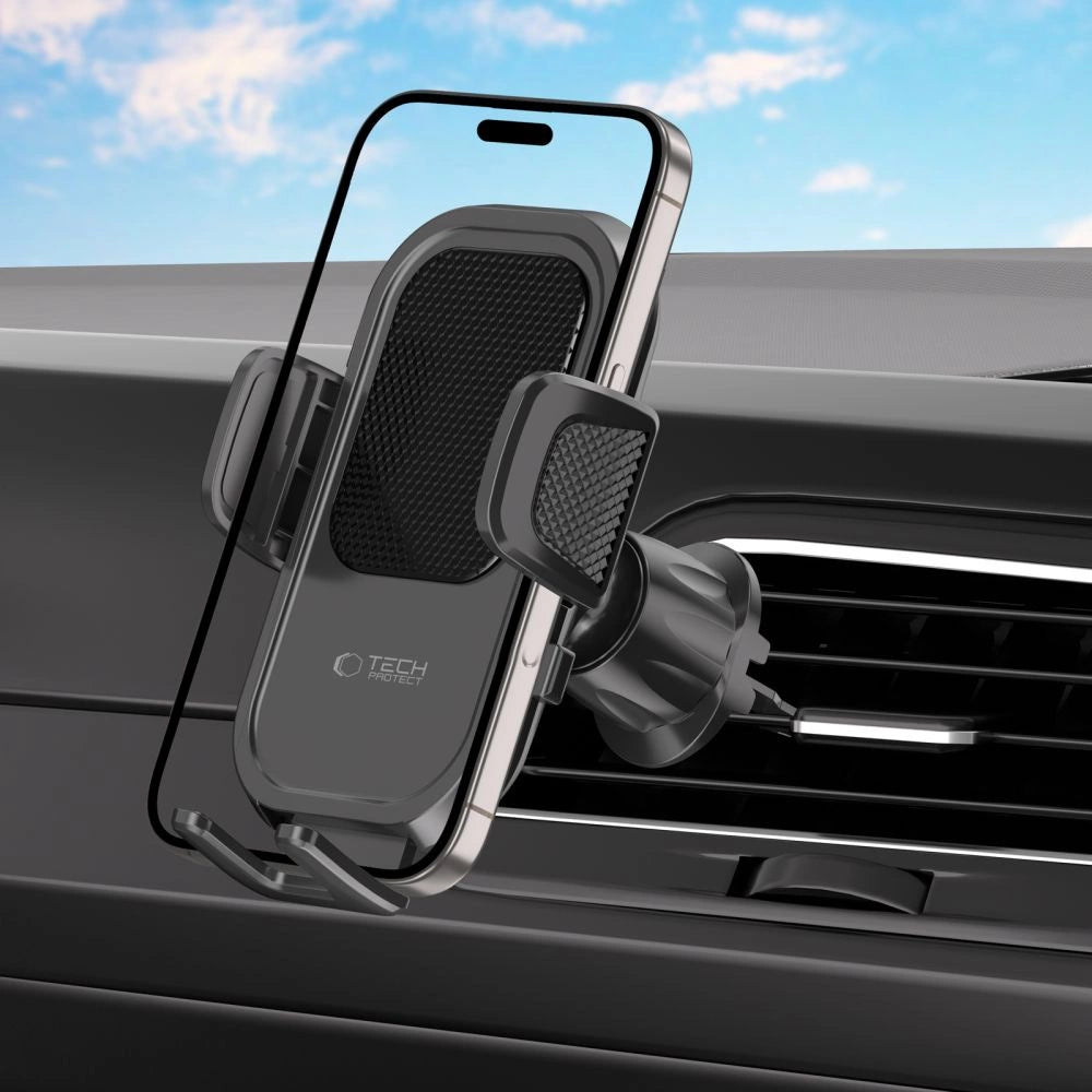 Tech-Protect V8 Car Holder for CD Slot or Air Vent Mount - Black_7