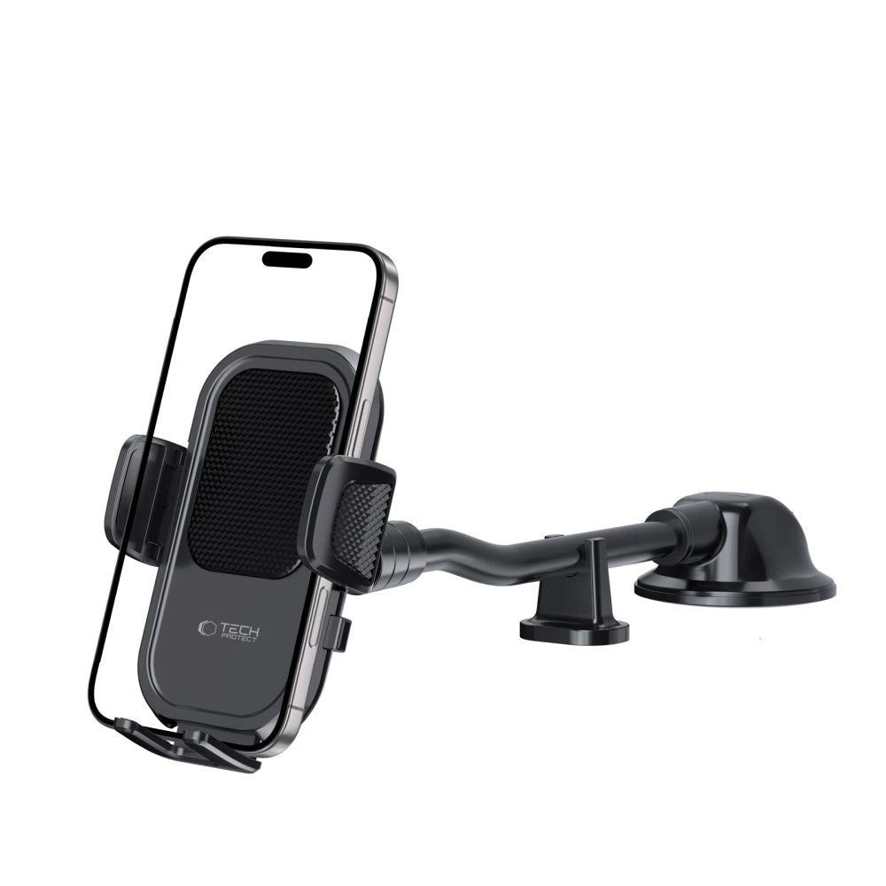 Tech-Protect V8 Car Holder for Dashboard, Windshield or Air Vent Mount - Black_2