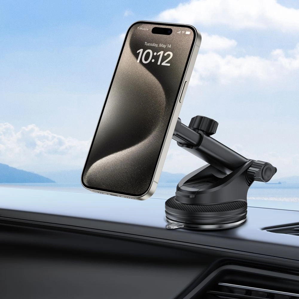 Tech-Protect N58 Magnetic MagSafe Car Holder for Cockpit, Windshield or Air Vent Mount - Black_10