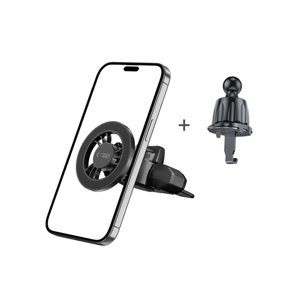 Tech-Protect N56 Magnetic MafSafe Car Holder CD Slot Mount - Black_1
