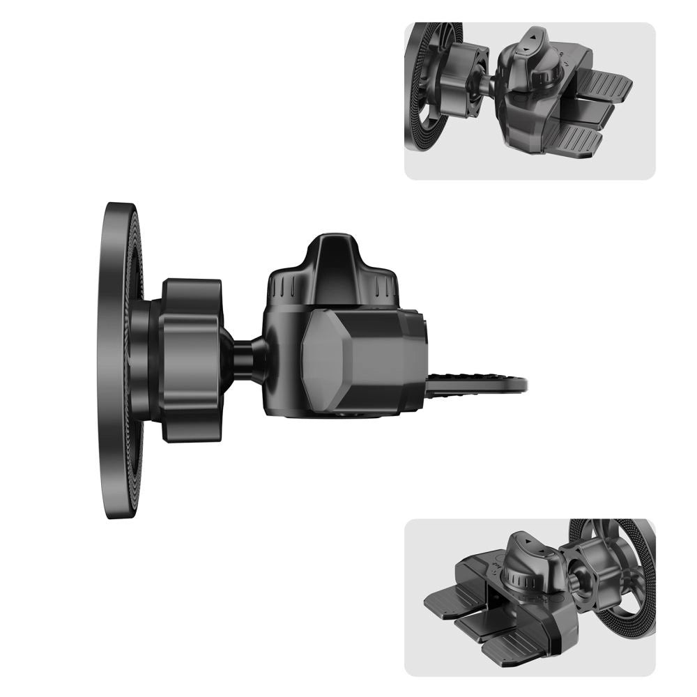 Tech-Protect N56 Magnetic MafSafe Car Holder CD Slot Mount - Black_7