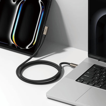 Ringke 3.2 gen. 2x2 USB-C, PD 3.1 240W 2m angled cable - black_4