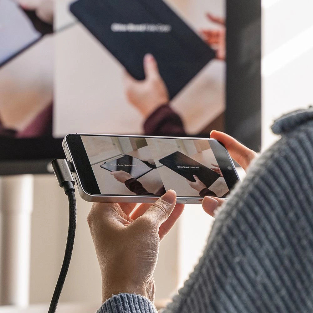 Ringke 3.2 gen. 2x2 USB-C, PD 3.1 240W 2m angled cable - black_8