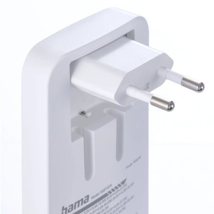 Hama GaN Charger 65W 2x USB-C 1x USB-A Foldable - White_6