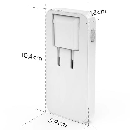 Hama GaN Charger 65W 2x USB-C 1x USB-A Foldable - White_9