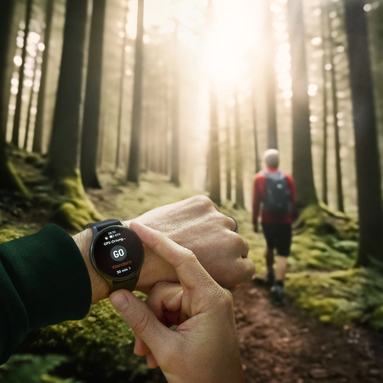 Hama 8900 GPS AMOLED Smartwatch 1.43" with Silicone Strap - Black_12