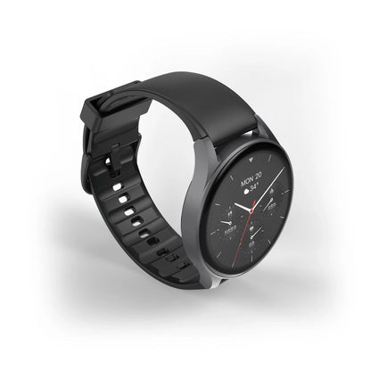 Hama 8900 GPS AMOLED Smartwatch 1.43" with Silicone Strap - Black_6