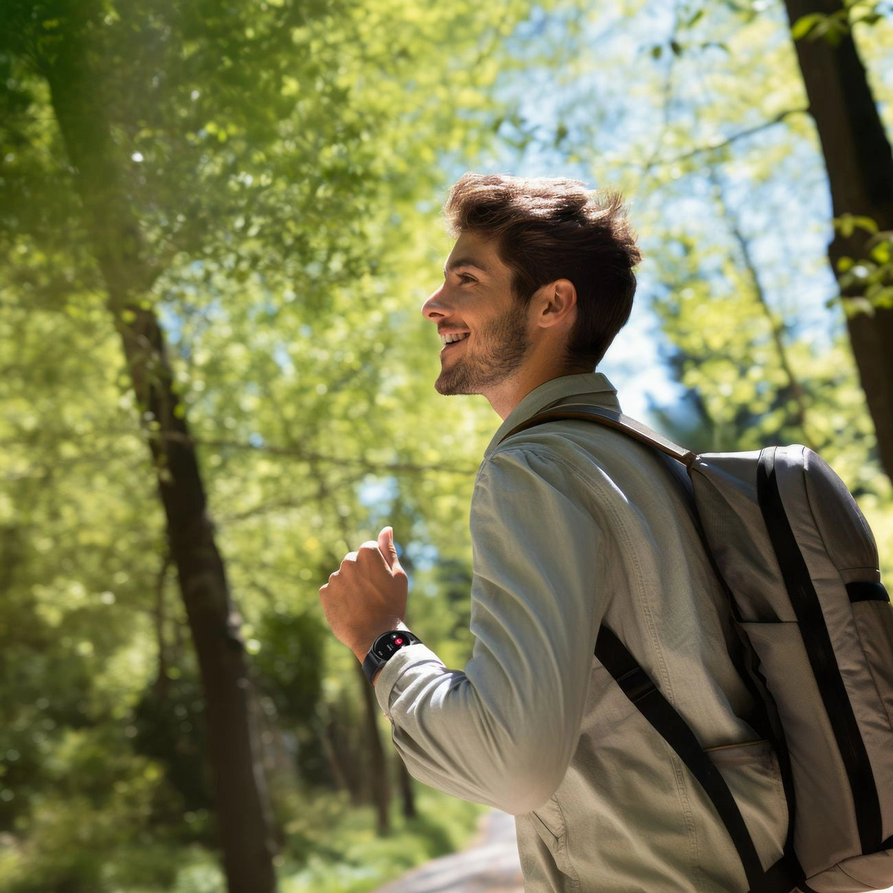 Hama 8900 GPS AMOLED Smartwatch 1.43" with Silicone Strap - Black_14