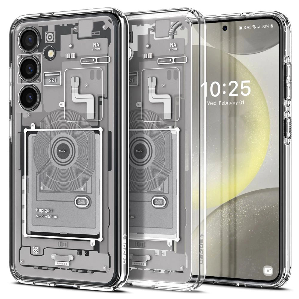 Spigen Ultra Hybrid Case for Samsung Galaxy S24 Zero One - White_0