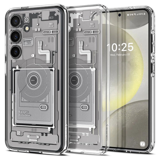 Spigen Ultra Hybrid Case for Samsung Galaxy S24 Zero One - White_0