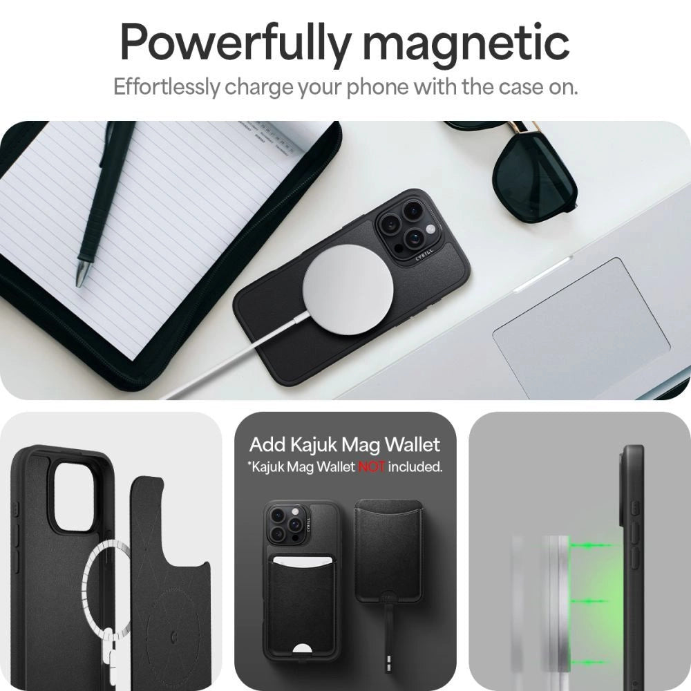 Spigen Cyrill Classic Charm Magsafe iPhone 16 Pro Max Case - Black_10