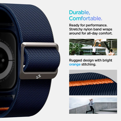 Spigen Lite Fit &quot;Pro&quot; Strap for Apple Watch 10 46mm - Navy Blue_12
