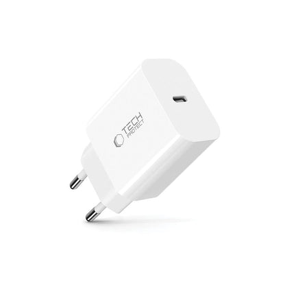 Tech-Protect NC20W wall charger USB-C port - white_1