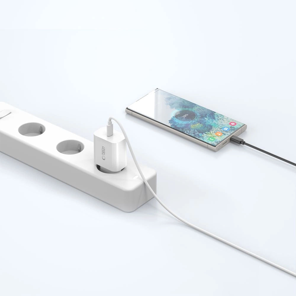 Tech-Protect NC20W wall charger USB-C port - white_5