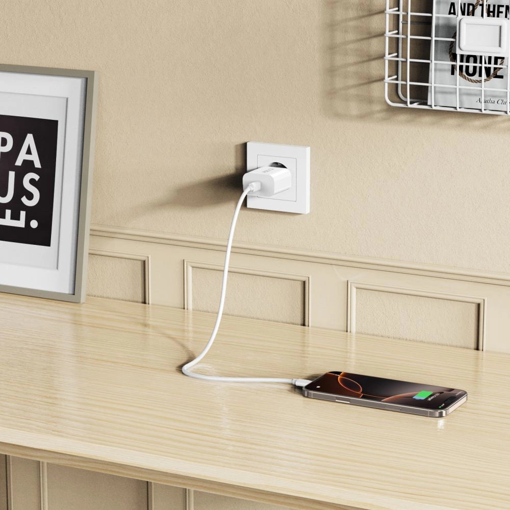Tech-Protect NC20W wall charger USB-C port - white_6