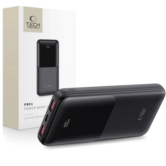 Powerbank Tech-Protect PB01 10000mAh 22.5W - black_0