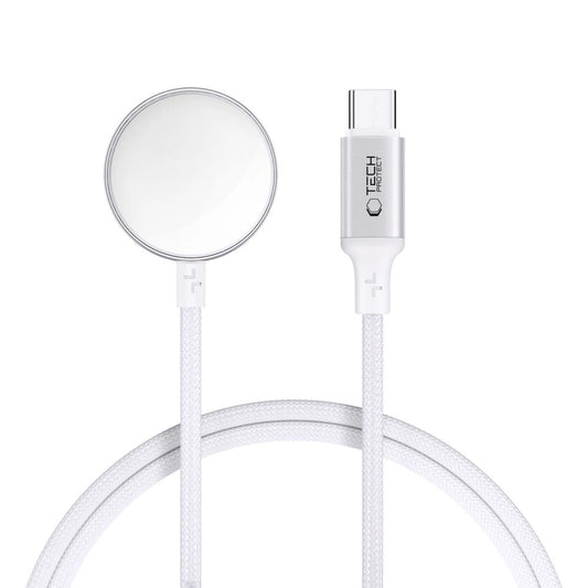 Tech-Protect UltraBoost USB-C Inductive Charger for Apple Watch 1m - White_0