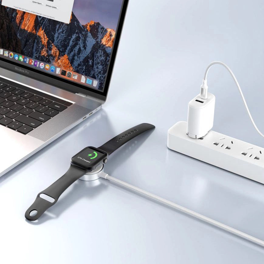 Tech-Protect UltraBoost USB-C Inductive Charger for Apple Watch 1m - White_2