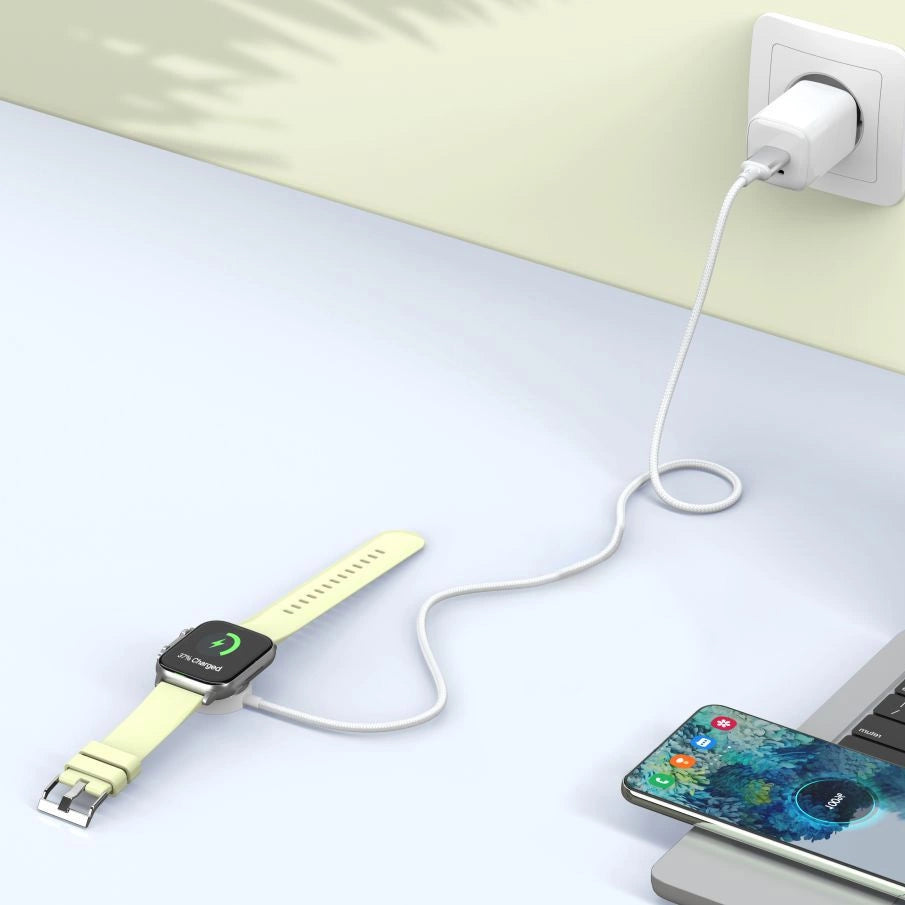 Tech-Protect UltraBoost USB-C Inductive Charger for Apple Watch 1m - White_3