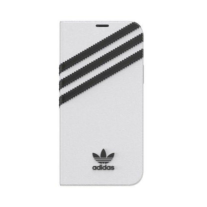 Adidas OR Booklet Case PU for iPhone 12 / 12 Pro 6.1&quot; - white and black_1