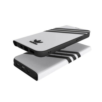 Adidas OR Booklet Case PU for iPhone 12 / 12 Pro 6.1&quot; - white and black_4