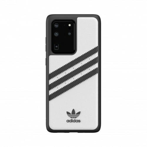 Adidas OR Moudled Case PU for Samsung Galaxy S20 Ultra - White and Black_1