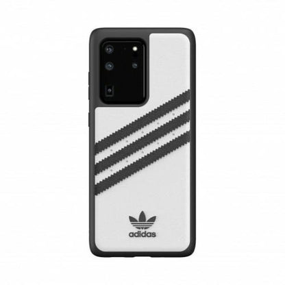 Adidas OR Moudled Case PU for Samsung Galaxy S20 Ultra - White and Black_1