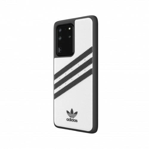 Adidas OR Moudled Case PU for Samsung Galaxy S20 Ultra - White and Black_3