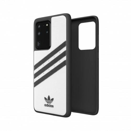 Adidas OR Moudled Case PU for Samsung Galaxy S20 Ultra - White and Black_5