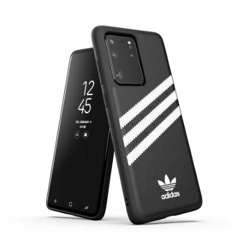 Adidas OR Moudled Case PU for Samsung Galaxy S20 Ultra Black and White_0