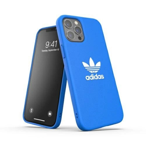 Adidas OR Moulded Case Basic for iPhone 12 Pro Max - Blue and White_0