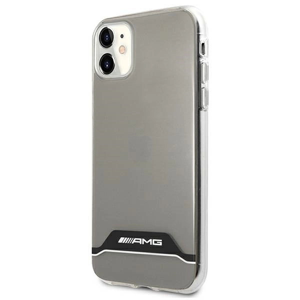 AMG Electroplate Black&amp;White Case for iPhone 11 / XR 6.1" - Transparent_1