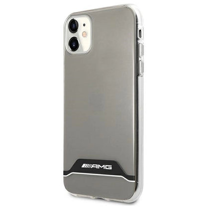 AMG Electroplate Black&amp;White Case for iPhone 11 / XR 6.1" - Transparent_1