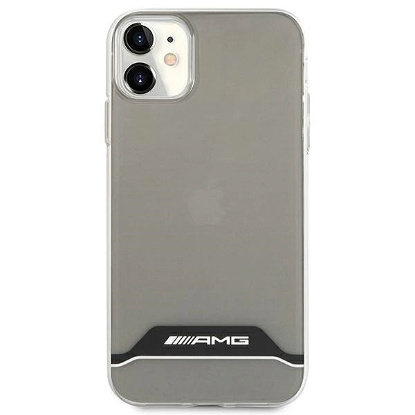 AMG Electroplate Black&amp;White Case for iPhone 11 / XR 6.1" - Transparent_2
