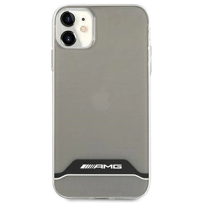 AMG Electroplate Black&amp;White Case for iPhone 11 / XR 6.1" - Transparent_2