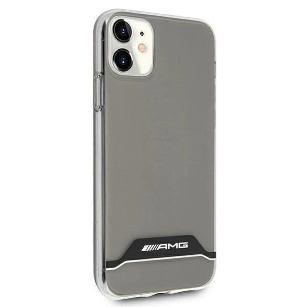 AMG Electroplate Black&amp;White Case for iPhone 11 / XR 6.1" - Transparent_3