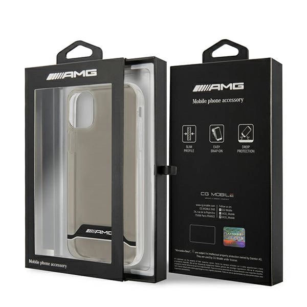 AMG Electroplate Black&amp;White Case for iPhone 11 / XR 6.1" - Transparent_7